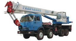 Автокран 32 тонны Галичанин