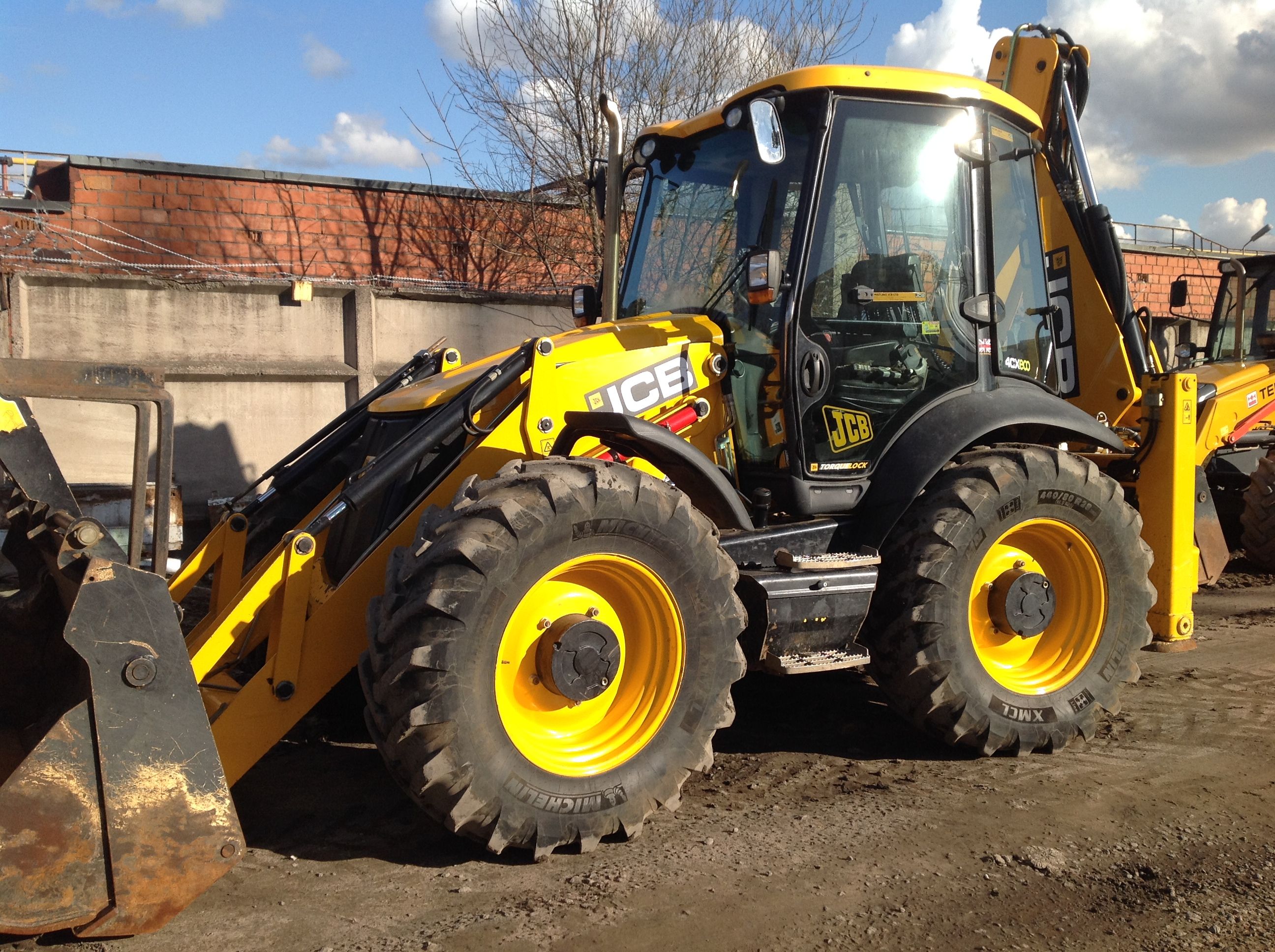 экскаватор погрузчик JCB 4CX Super